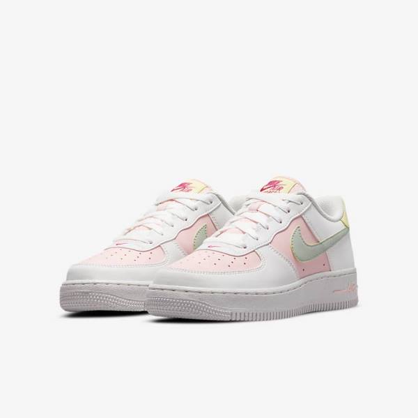 Kids' Nike Air Force 1 Impact Older Sneakers White | NK028FBP