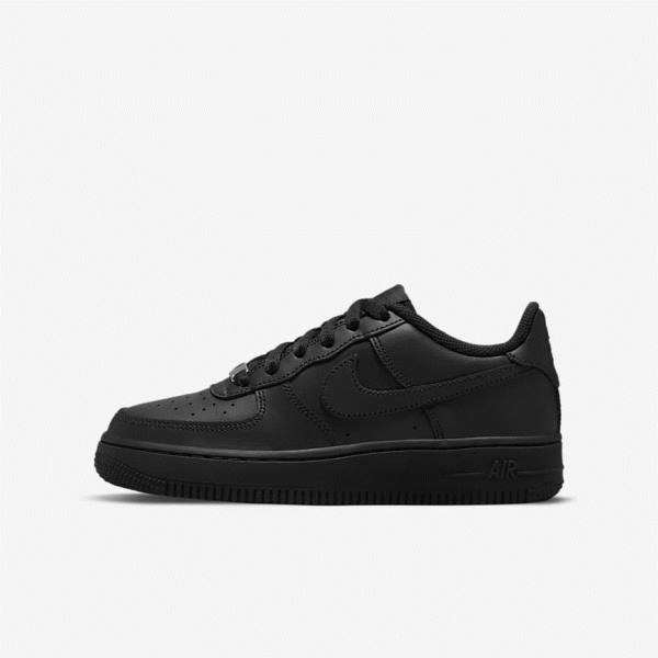 Kids\' Nike Air Force 1 LE Older Sneakers Black | NK348AZL