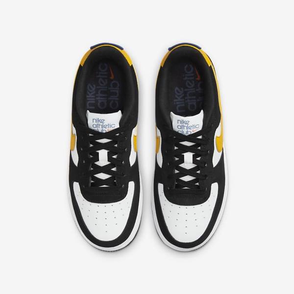 Kids' Nike Air Force 1 LV8 Older Sneakers Black / White / Dark | NK581HCI