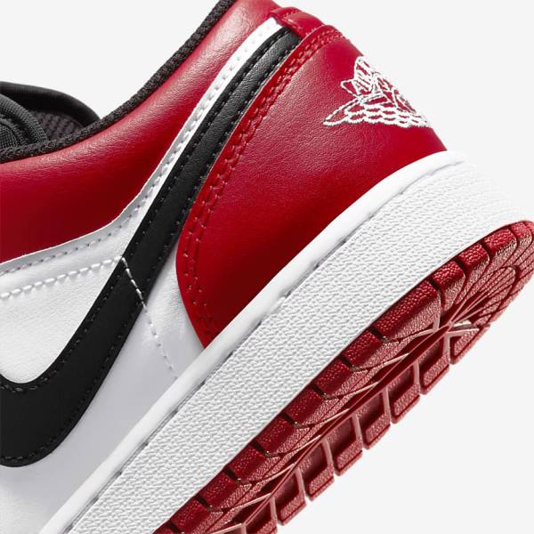 Kids' Nike Air Jordan 1 Low Older Sneakers Red / Black / White | NK016TWH