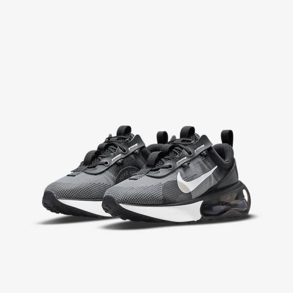 Kids' Nike Air Max 2021 Older Sneakers Black / Grey / White | NK839LCF