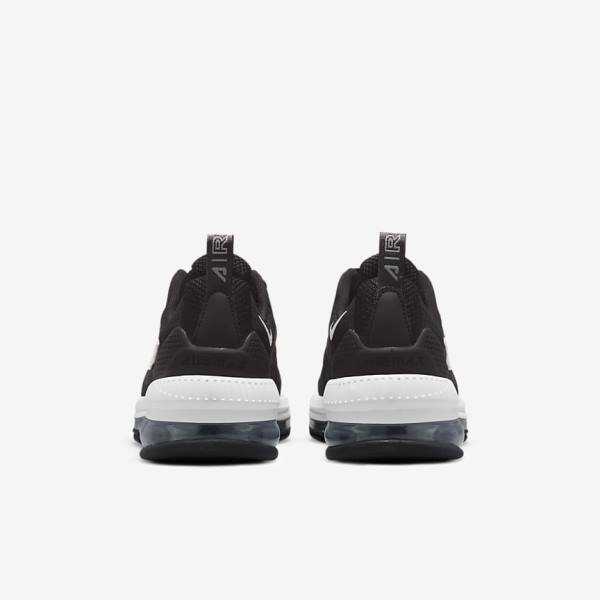 Kids' Nike Air Max Genome Older Sneakers Black / Dark Grey / White | NK942EZX