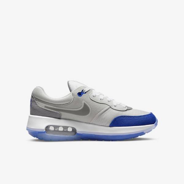 Kids' Nike Air Max Motif Older Sneakers Royal / Grey / Black | NK358QRJ