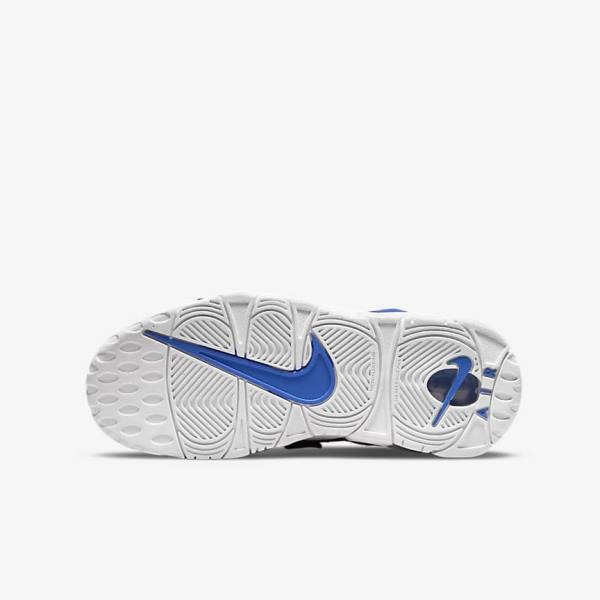 Kids' Nike Air More Uptempo Older Sneakers Blue / White | NK347JTR