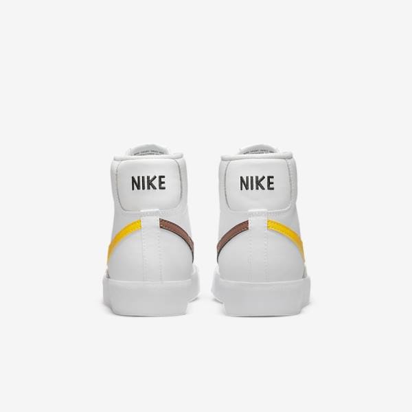 Kids' Nike Blazer Mid 77 Older Sneakers White | NK978AQO