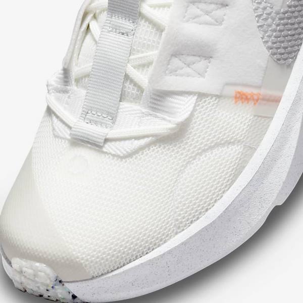 Kids' Nike Crater Impact Older Running Shoes White | NK362QFH