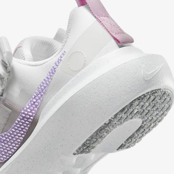 Kids' Nike Crater Impact Older Sneakers White / Grey / Pink / Purple | NK487ANW