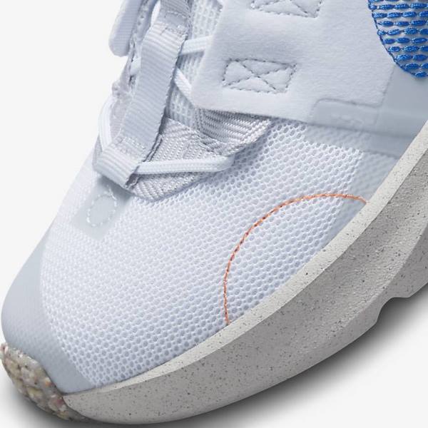 Kids' Nike Crater Impact Older Sneakers Grey / Orange / Royal | NK620NYW