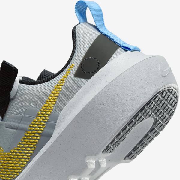 Kids' Nike Crater Impact Older Sneakers Light Grey / Blue / White | NK857DMG