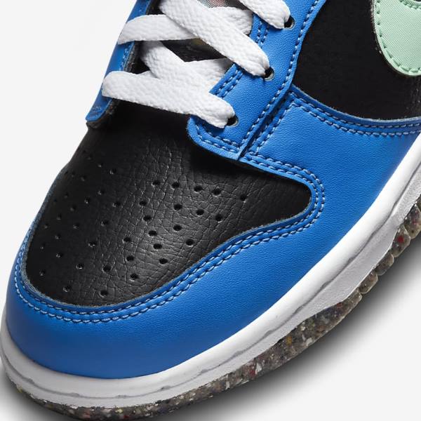 Kids' Nike Dunk Low SE Older Sneakers Black / Light Blue / Pink / Mint | NK867UHG