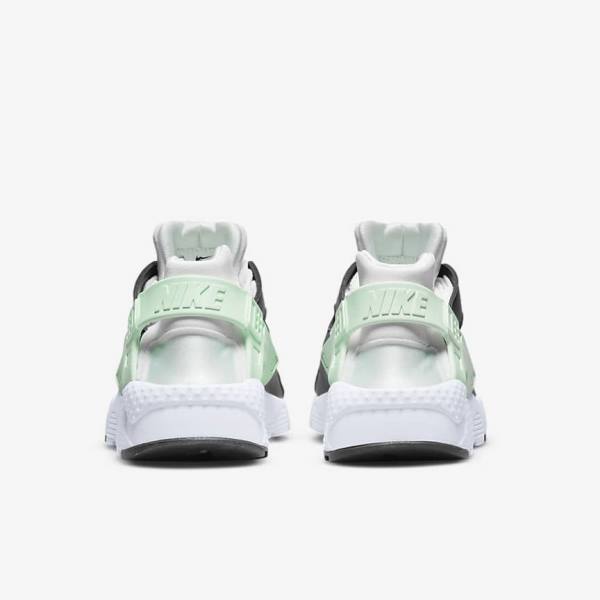 Kids' Nike Huarache Run Older Sneakers White / Mint | NK712BZR