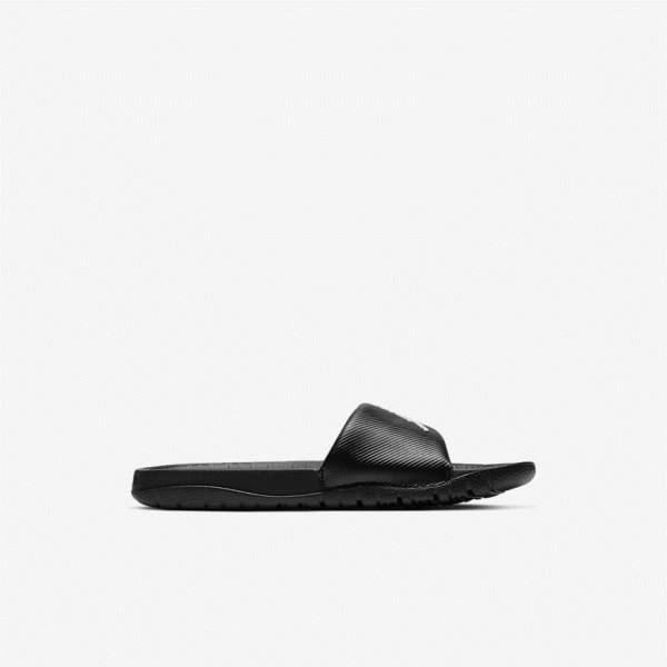 Kids' Nike Jordan Break Older Slides Black / White | NK423ANZ