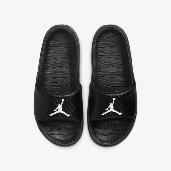 Kids' Nike Jordan Break Older Slides Black / White | NK423ANZ