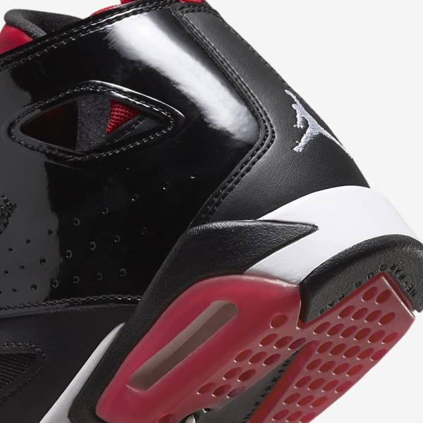 Kids' Nike Jordan Flight Club 91 Older Sneakers Black / Red / White | NK918JQV