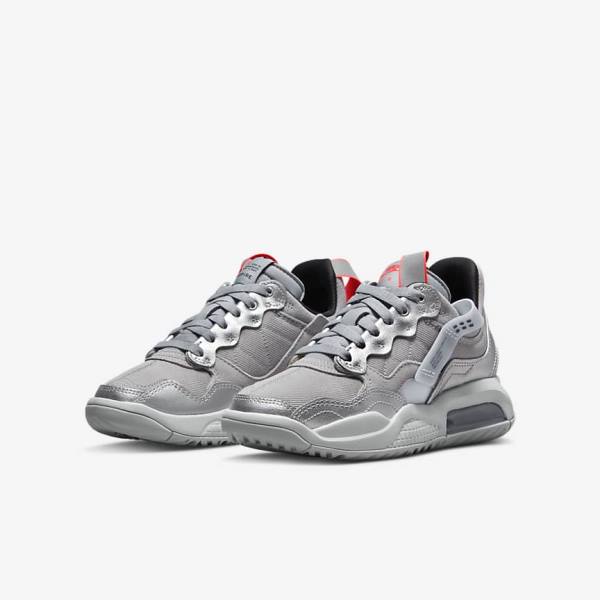 Kids' Nike Jordan MA2 Older Jordan Shoes Grey / Metal Silver / Platinum / Black | NK351BMS