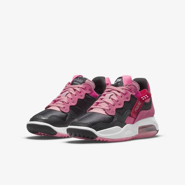 Kids' Nike Jordan MA2 Older Jordan Shoes Black / Pink / Coral | NK568PRG