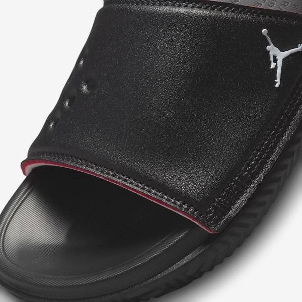 Kids' Nike Jordan Play Older Slides Black / Red | NK875HPI