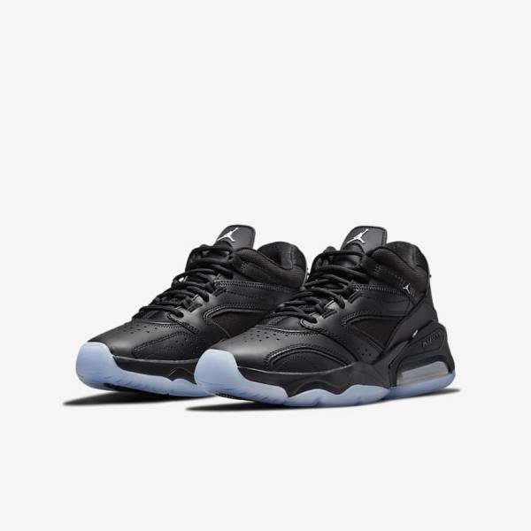 Kids' Nike Jordan Point Lane Older Sneakers Black / White | NK219KNQ