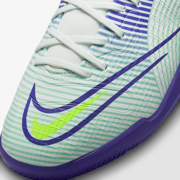 Kids' Nike Jr. Mercurial Dream Speed Superfly 8 Academy IC Indoor Court Football Shoes Green / Purple / Green | NK586WBS