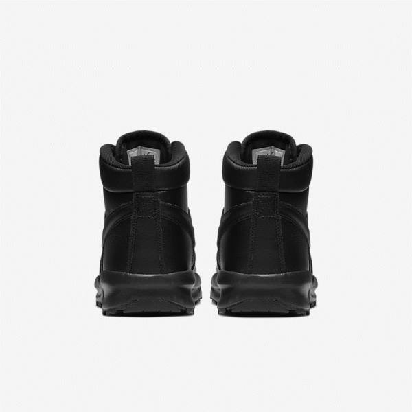 Kids' Nike Manoa LTR Older Boot Sneakers Black | NK568BUM