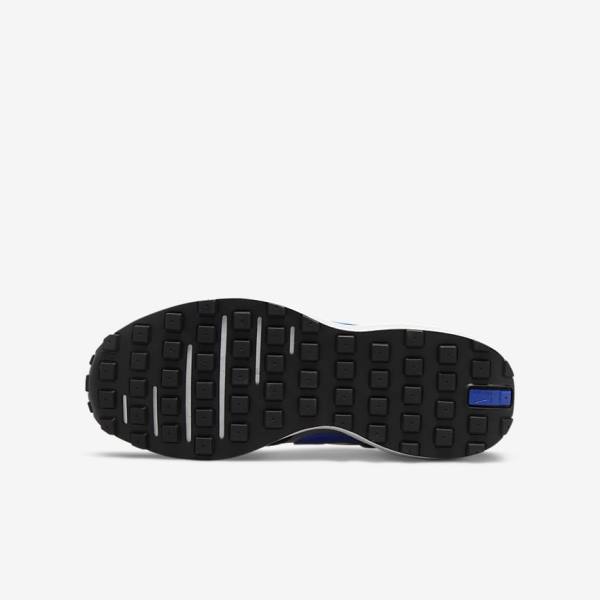 Kids' Nike Waffle One Older Walking Shoes Dark Obsidian / Black / Royal | NK098PLC