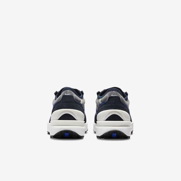 Kids' Nike Waffle One Older Walking Shoes Dark Obsidian / Black / Royal | NK098PLC