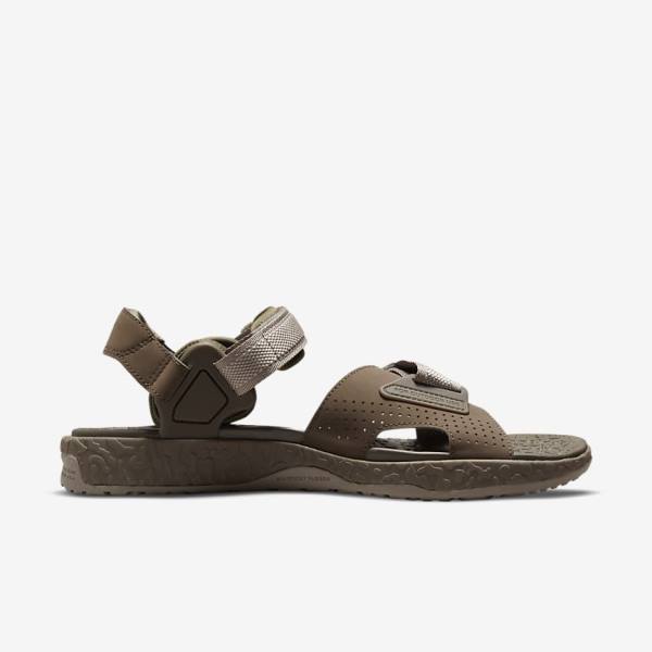 Men's Nike ACG Air Deschutz Sandals Khaki / Black | NK605QSI