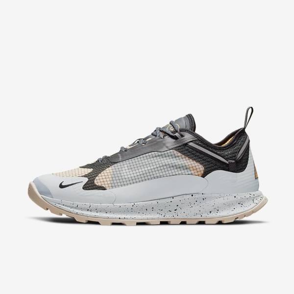 Men\'s Nike ACG Air Nasu 2 Sneakers Grey / Metal Silver | NK132QTN