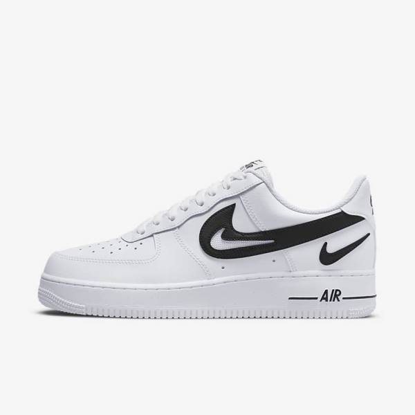 Men\'s Nike Air Force 1 07 Sneakers White / Black | NK069OAR