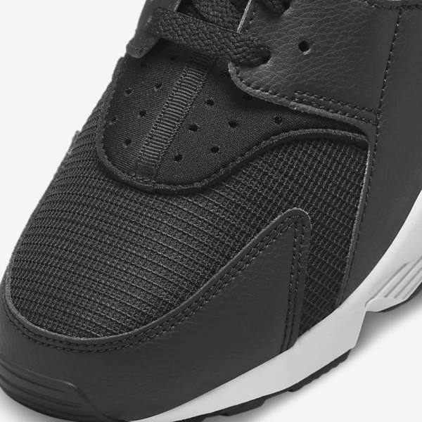 Men's Nike Air Huarache J22 Sneakers Black / Grey / White | NK947PLH