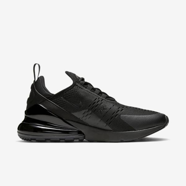 Men's Nike Air Max 270 Sneakers Black | NK495UNM