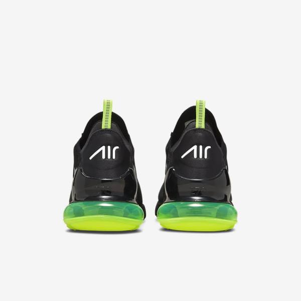 Men's Nike Air Max 270 Sneakers Black / Silver / White | NK785KWE