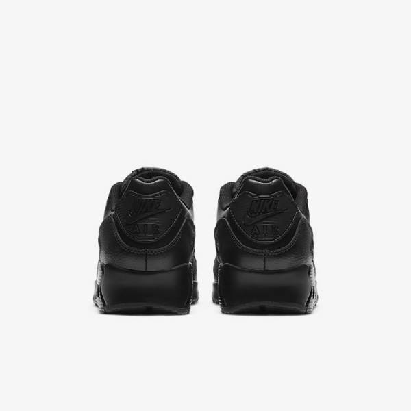 Men's Nike Air Max 90 LTR Sneakers Black | NK245PLS