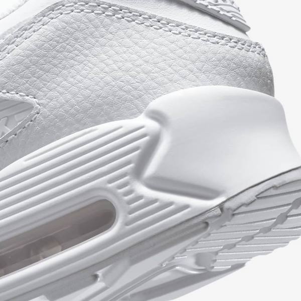 Men's Nike Air Max 90 LTR Sneakers White | NK891RJK