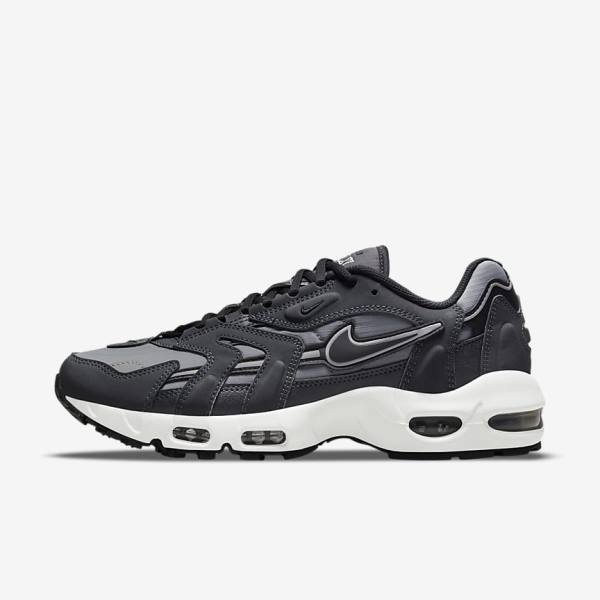 Men\'s Nike Air Max 96 II Sneakers Grey / Dark Grey / White / Black | NK167IND