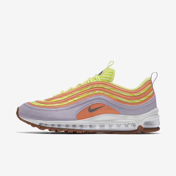 Men\'s Nike Air Max 97 By You Custom Sneakers Multicolor | NK269LMY