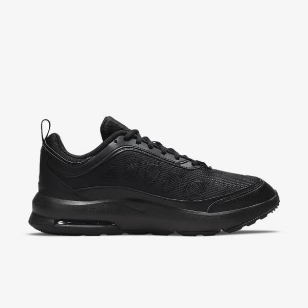 Men's Nike Air Max AP Sneakers Black | NK386EHL