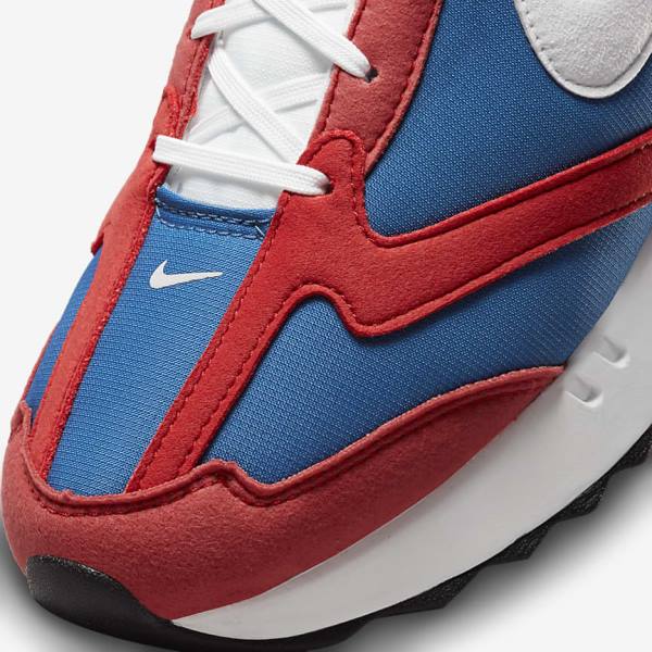 Men's Nike Air Max Dawn Sneakers Royal / Red / Light Beige / White | NK728VMJ