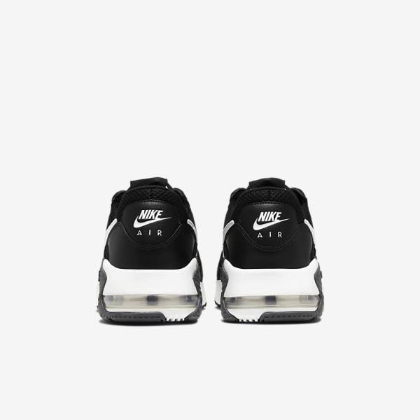 Men's Nike Air Max Excee Sneakers Black / Dark Grey / White | NK489LEO