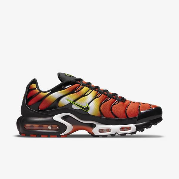 Men's Nike Air Max Plus Sneakers Orange / Gold / Black | NK951MUA