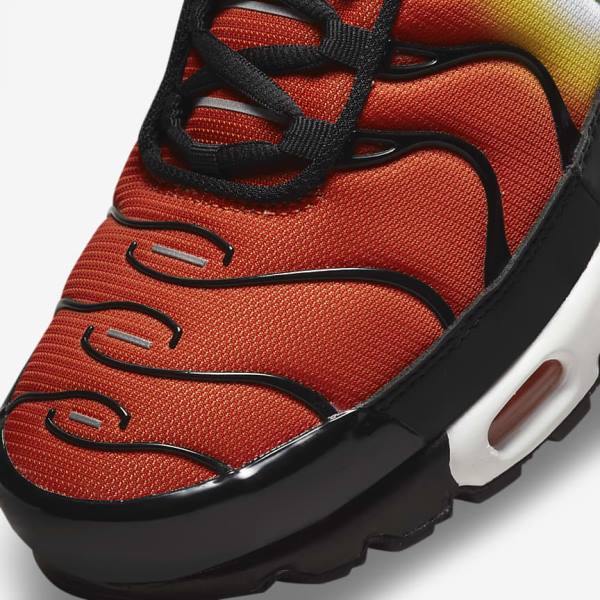 Men's Nike Air Max Plus Sneakers Orange / Gold / Black | NK951MUA