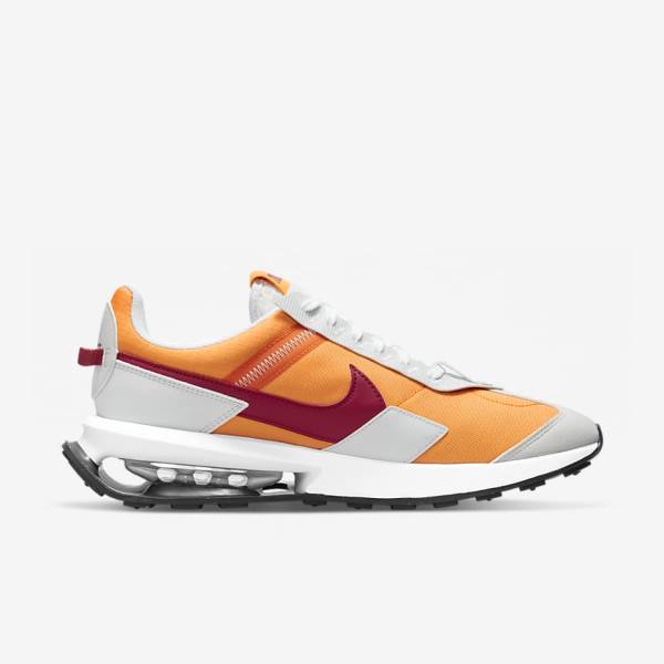 Men's Nike Air Max Pre-Day Sneakers White / Burgundy | NK260JAQ