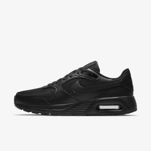 Men\'s Nike Air Max SC Sneakers Black | NK067OYR