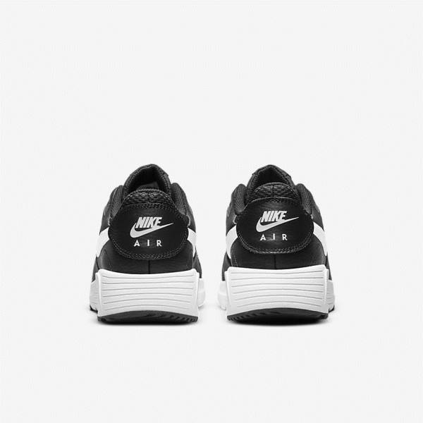 Men's Nike Air Max SC Sneakers Black / White | NK826JUX