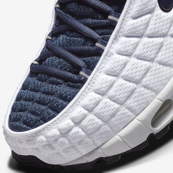 Men's Nike Air Max Tailwind V SP Sneakers White / Navy / Black / Navy | NK146HVK