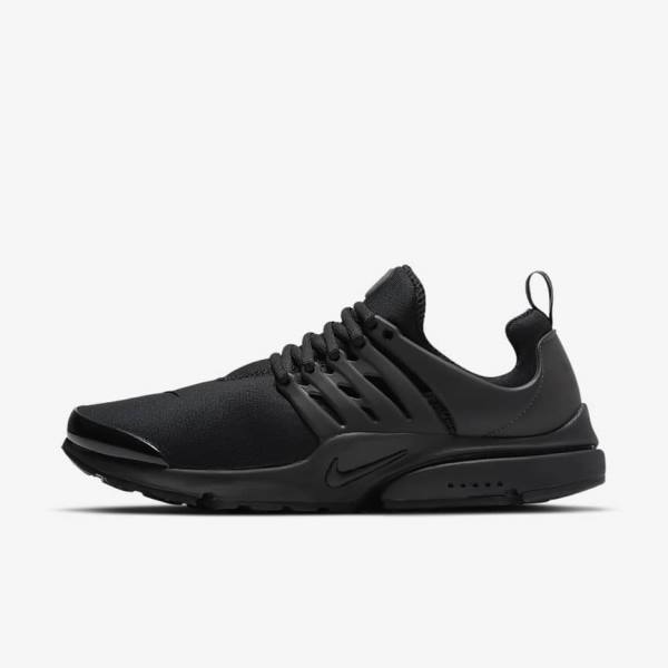 Men\'s Nike Air Presto Sneakers Black | NK901UVE