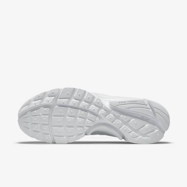 Men's Nike Air Presto Sneakers White / Platinum | NK386YVJ