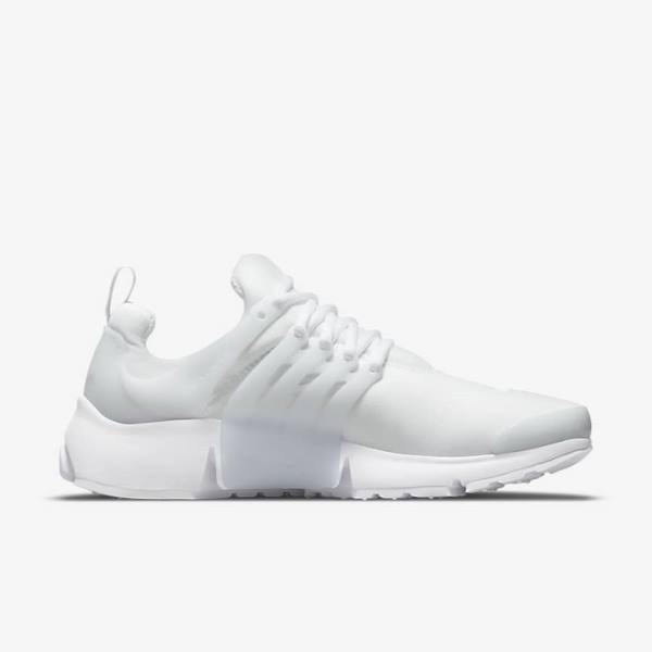 Men's Nike Air Presto Sneakers White / Platinum | NK386YVJ