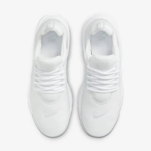 Men's Nike Air Presto Sneakers White / Platinum | NK386YVJ