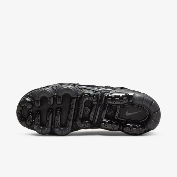 Men's Nike Air VaporMax Plus Sneakers Black / Dark Grey | NK015TQV